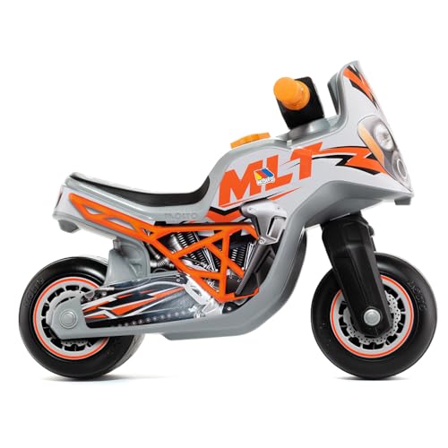 Molto | Moto Corridoio Molto Cross Race Plata | Per Tutti I Tipi Di Terreno | Giocattoli Per Bambini Sicuri E Resistenti | Incoraggia Lo Sviluppo Sano Di Bambini E Ragazze | +18 - 5