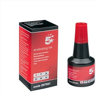 5 Star Office Endorsing Ink 28ml Blue