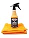 SPF/90 Multi Surface Spray Shield & Wax Replacement for All Vehicle Surfaces 16 Ounce (Includes Two (2) Microfiber Towels and a Trigger Sprayer) by Ever New Detailing.