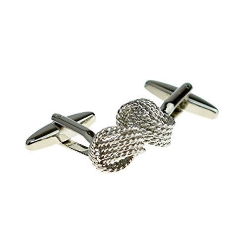 Mancuernillas para hombre RGT GTR nudo tachonado miniatura 1