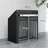 Zoom IMG-2 outsunny legnaia da esterno in Zoom IMG-2 outsunny legnaia da esterno in