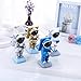UnnFiko Astronaut Silver Stand Holder, Cartoon Desktop Bracket Desk Mount, Universal for iPhone X 7 8 Plus Samsung S7 Edge S8 iPad Air Pro Mini and Other Cell Mobile Phone Tablet PC (Astronaut Silver)