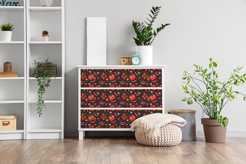 Papel pintado mate lavable autoadhesivo para muebles de cocina 100x50 cm 3