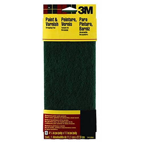 3M Hand Sanding Stripping Pad, 4.375 in. x 11 in., Green, Coarse Grit, 1/Pack