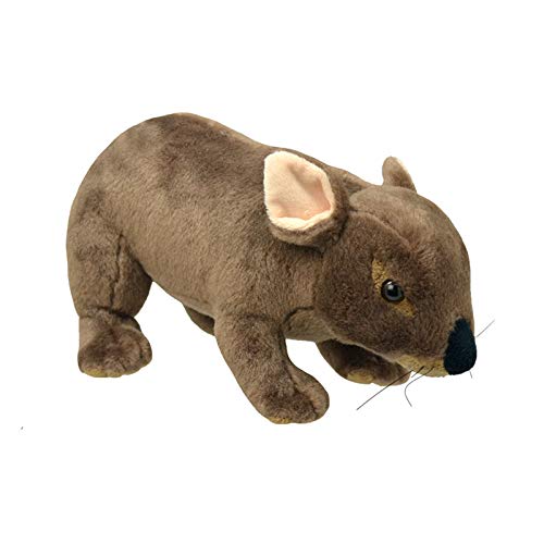 Wild PlanetK8196 Nature – 26 cm Wombat – Handmade – Real Plush Toy, Multicoloured