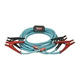 Road Power 84696616 6 Gauge, 16' Blue Booster Cables with Exclusive Road Glow Technology