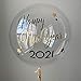 24 Inch Clear Round Balloons (10 balloons included) | Reusable