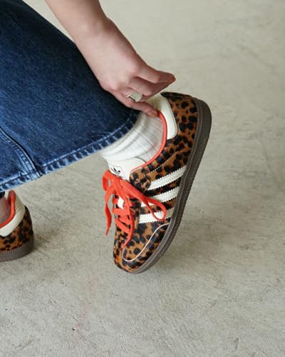 Image of adidas Samba OG Women's Shoes, Core Black /Preloved Red /Cream White, Size 10