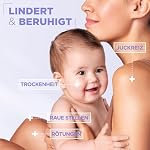 Mixa Panthenol hautberuhigende Creme, mit Panthenol, Pflegecreme für trockene, empfindliche und zu Neurodermitis neigende Haut, Wundheilcreme gegen Rötungen und Juckreiz, Panthenol Comfort, 400 ml – Bild 3
