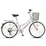 bicicletas 24 pulgadas niña □Puede ser utilizado como transporte a trabajar,sin atascos de tráfico,y lleno de vitalidad durante todo el día.Saque una salida y disfrute del paisaje a lo largo de la carretera.También puede pedirle a su familia que se trabaje juntos o le pida a una novia que viaje largas distancias.
