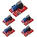 hiBCTR 5pcs IRF520 MOSFET Driver Module: 0-24V 5A Switch for Arduino, Raspberry Pi & ARM MCU​