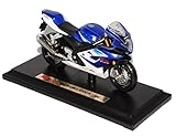 Aus Metall mit Plastikteilen Suzuki Gsx-r 1000 R1000 Blau R 1/18 Maisto Modellmotorrad Modell Motorrad