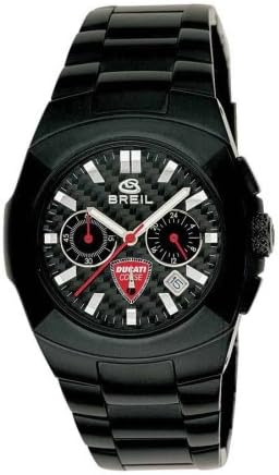 Breil Ducati Corse Chronograph Black Ion Plated Bracelet Gents Watch  2519774126 : Amazon.de: Watches