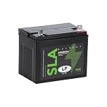 Landport 12V 24Ah 280MF U1R Lawn Mower Battery for Sit On Mower, Mini Tractor, Ride On Mower, Garden Utility Vehicle