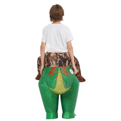 Disfraz Inflable de Dinosaurio T-Rex para Niños miniatura 6