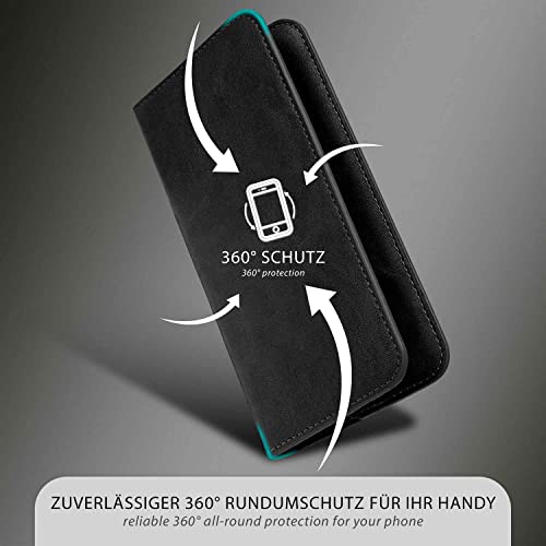 Étui Sony Xperia 1 III moex en cuir végétalien noir