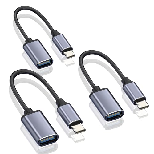 Adaptateur Thunderbolt 3 vers USB A premium pour MacBook Pro et iPhone 17 Pro Max
