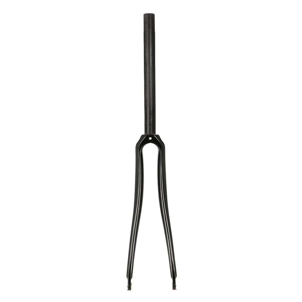 Fourche en carbone pour vélo de course, fourche de vélo de route en fibre de carbone ultra-légère complète 700C vélo à pignon fixe fourche de vélo fixie fourche avant de vélo 28,6 mm