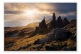 Schottland - Isle of Skye - Old Man of Storr Poster von 
