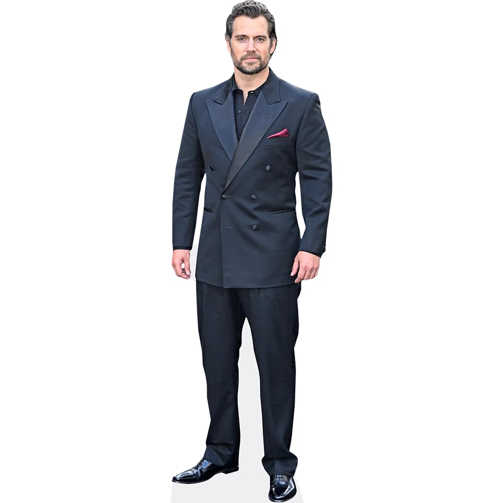 Henry Cavill (Black Suit) Mini Size Cutout