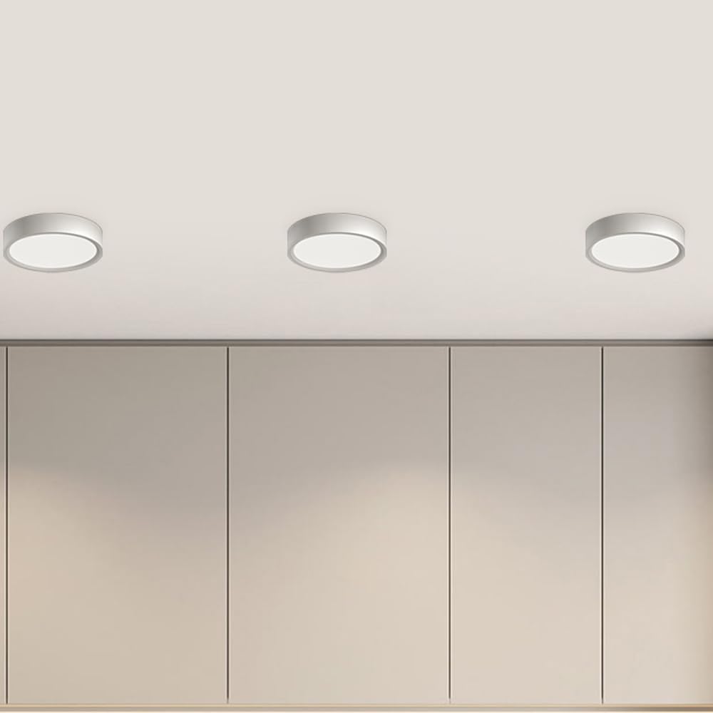 Zawieszenie LED 5,5 cala 24 W Disk LED Światła Nowoczesne Wnętrze Ultra-Cienkie Downlights Czarne wpuszczane Sufitowe Downlight okrągłe aluminiowe reflektory 6000 K Światło dzienne Nie Bądź