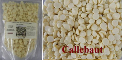 Callebaut White Chocolate 25.9% Callets 3 lbs