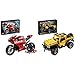 LEGO Technic Ducati Panigale V4 R, Superbike Collezionabili Da Esposizione,42107 & Technic Jeep Wrangler, Costruzioni, Modello Auto 4X4