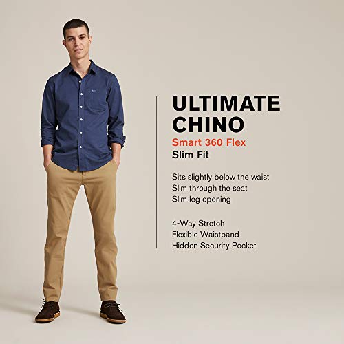 Dockers® Men's Ultimate Chino Slim Fit with Smart 360 Flex™, Wet Stone, 31W x 30L4