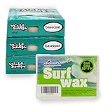 EHOMEA2Z Surfboard Wax Cool Cold Bundle with Sticky Bumps Basecoat Surf Wax Surfboard Surfing...