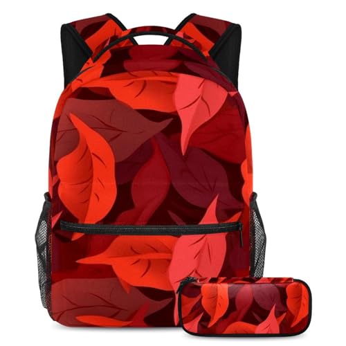 Sac à dos avec trousse à crayons durable et grand volume pour trier ses cours