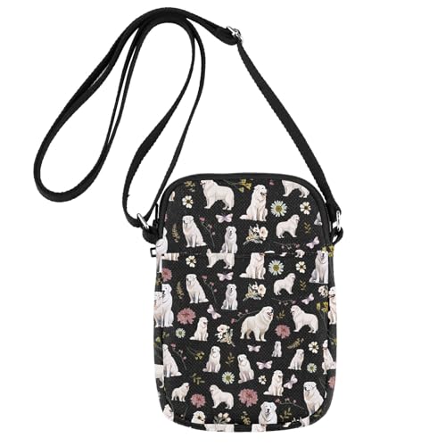 JNIAP Great Pyrenees Crossbody Bag Great Pyrenees Gift Great Pyrenees Mom Gift Great Pyrenees Owner Gift