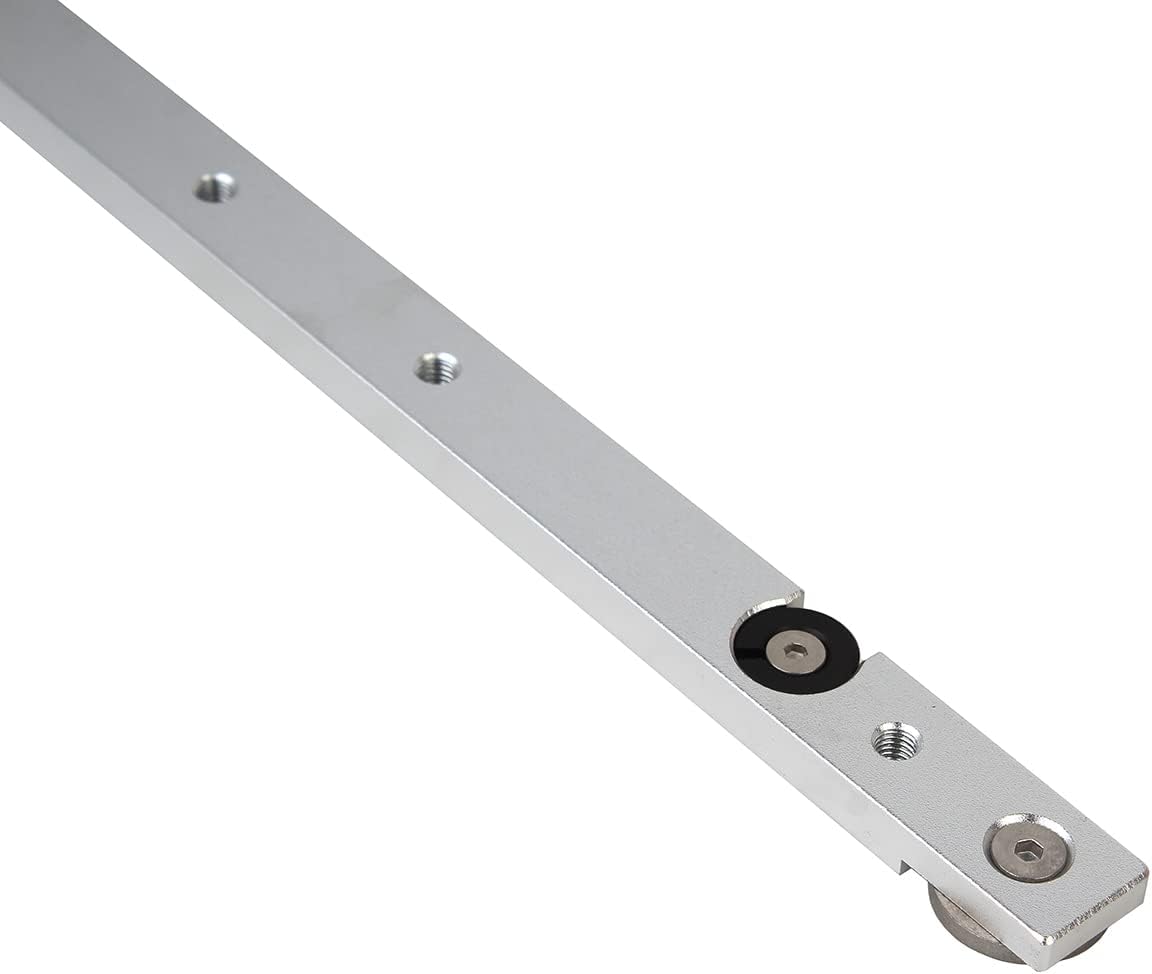 Aluminium Alloy Miter Bar Clamping Tool Slider Table Saw Gauge Rod T-Slot Track Bar Rail for Router Tables and Woodworking,300mm-Blue