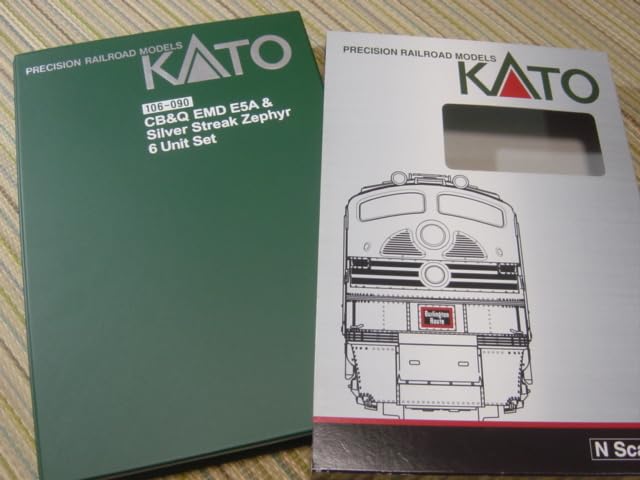 Amazon | KATO USA 106-090 CB＆Q E5A＆シルバーストリークZephyr 6両