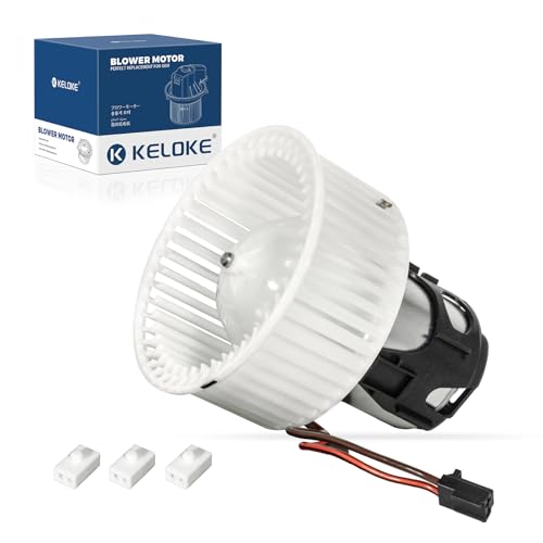 Image of KELOKE Front HVAC Heater Blower Motor Fan Compatible with 2009-2019 BMW 528i, 528i xDrive, 535d, 535d xDrive, 535i, 535i GT, 550i, 640i, 650i, 740i, 750i, 760Li with Fan Cage, Replace# 700294 BM10015C