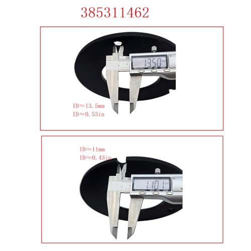 Image of 2PCS RV Toilet Rubber Seals 385311462 385316140 For Dometic For Sealand For Mansfield For VacuFlush Camper Trailer RV Toilet 510 /506+, 510+ /1006, 1008 /EcoVac, 511H, 548+, 146-149