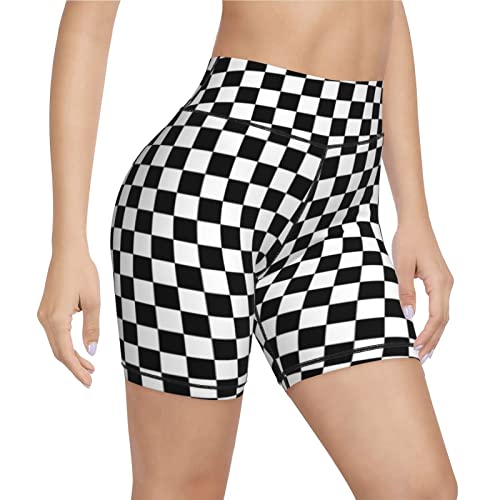 Yaateeh Women's High Waist Bike Shorts for Workout Sports Athletic Running Hiking Biker Yoga Gym2