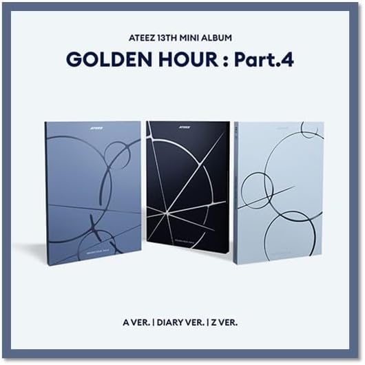 A-TEEZ GOLDEN HOUR : Part.4 [Standard 3 Ver Set] 13th Mini Album