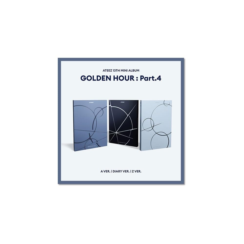 ATZ ATEEZ Golden Hour: parte 4 [versión de fotolibro] 13º mini álbum (versión diaria)
