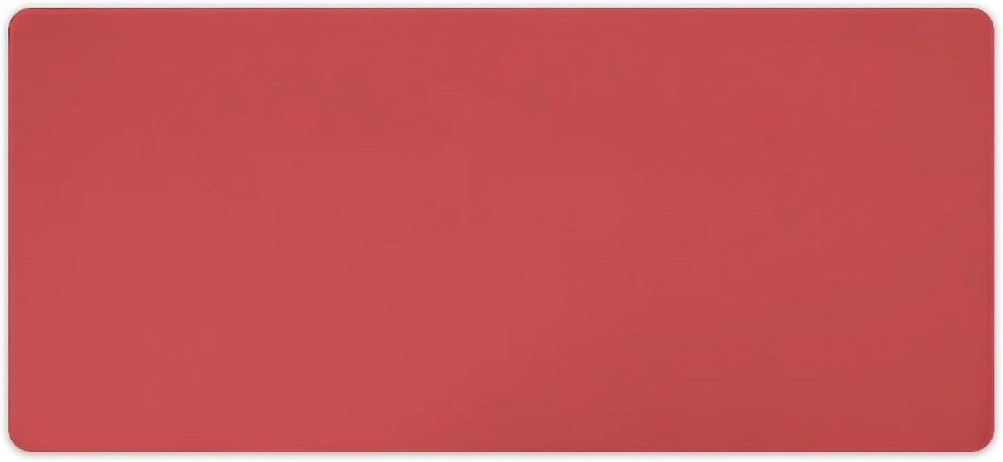 Desk Pad Large Mouse Pads, Solid Color Dusty Red Desk Mat for Computer Laptop & Gaming Desk Mousepad Writing Mat for Gamer,Office & Home 16 x 36inch