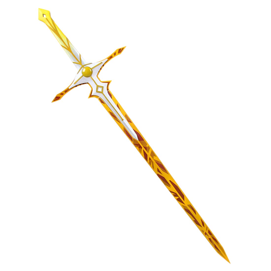 Pasyru Cosplay Props Weapons, Genshin Impact Traveler Aether Lumine 120CM Cosplay Detachable Sword Halloween Cosplay Accessories