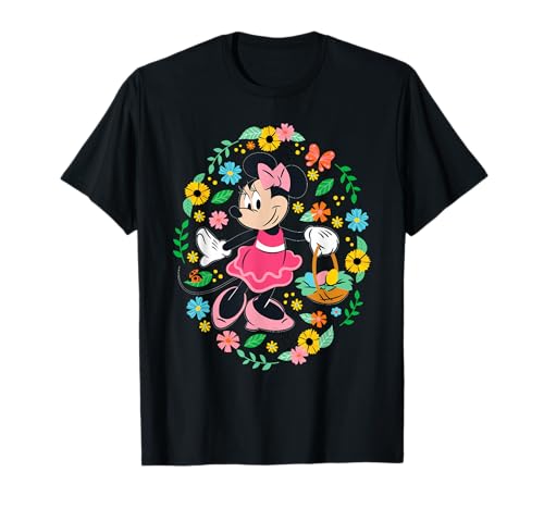 T-shirt Minnie Mouse Disney vêtement printemps enfant motif Pâques