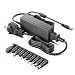 HKY 24V 2,7A Universal Netzteil AC/DC Netzadapter Transformator Trafo für LED Streifen, Kettler 42860006 42860023, Heimtrainer Kettler AX1 Ergometer, Drucker Scanner Router Fax TFT LCD Monitor Kamera