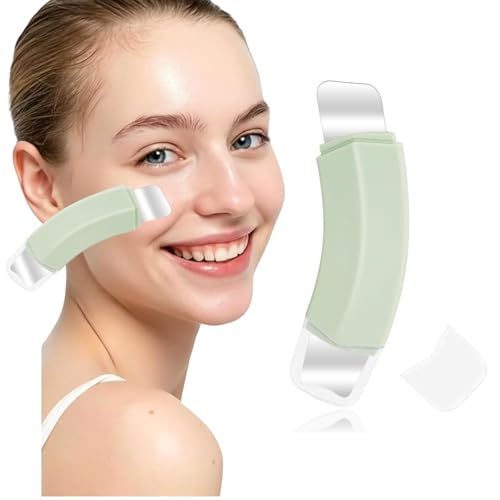Image of Black Head Remover Tool, Deep-Cleansing Pore Scrubber with Easy-Grip Handle | Dual-Head Design | Stainless Steel | Gentle on Skin | Portable | For Men & Women