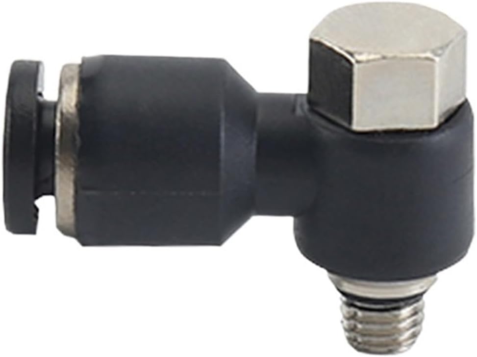 Pneumatic Fittings Connector Quick PH Series External Hexagonal 4/6/8/10/12mm Connection(4mm,1-2 inch)