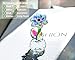 H&D HYALINE & DORA Crystal Sunflower Figurine Collectible Glass Flower Ornament Statue for Valentine's Day Wedding Gifts for Women