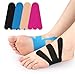 Precut Kinesiology Tape for Foot, 20 Pcs Waterproof Breathable Joint Support Muscle Tape Plantar Fasciitis Pain Relief Strips, Latex-Free Elastic Athletic Tapes for Feet Arch Hands Carpal Tunnel