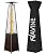 NAVINE Pyramid Patio Heater,48,000 BTU Outdoor Propane Patio Heater with Detachable Wheels and Protective Cover for Terrace, Garden,Poolside (Hammered Bronze)