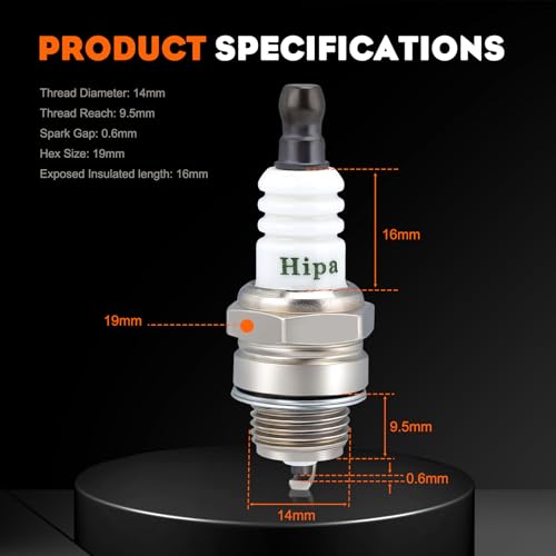 Image of BPMR8Y Spark Plug for NGK 2218 BPM8Y Champion RCJ8Y
