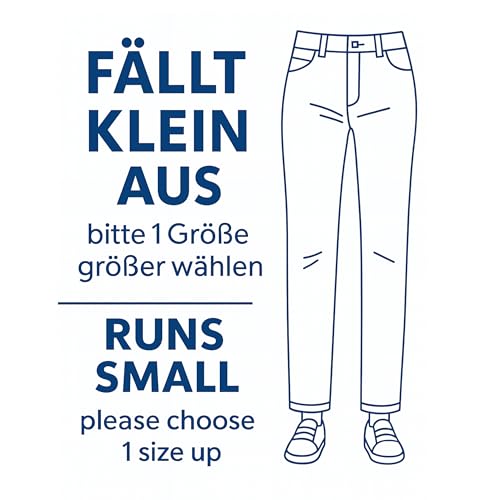 Nina Carter LC001 Damen High Waist Hose in Lederoptik Push-Up Stretchjeans, Braun (LC001-2), XS