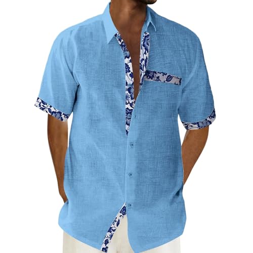 Chemise Henley à manches longues pour homme en coton noir, le t-shirt décontracté de l'été